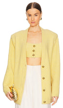 Ronny Kobo Hilari Cardigan in Yellow - Ronny Kobo Cardigan Hilari en jaune - Ronny Kobo Hilari 黄色开衫 - Ronny Kobo Hilari Cardigan in Gelb - Ronny Kobo Hilari 카디건 옐로우 색상 - Cardigan Ronny Kobo Hilari in giallo