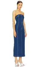 Ronny Kobo Leopol Dress in Blue