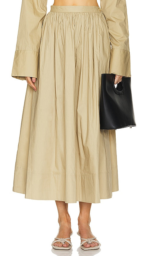 Ronny Kobo Renza Skirt in Tan - Jupe Ronny Kobo Renza en beige - Ronny Kobo Renza 黄褐色半身裙 - Ronny Kobo Renza Rock in Hellbraun - Ronny Kobo Renza 스커트 - Gonna Ronny Kobo Renza color marrone chiaro