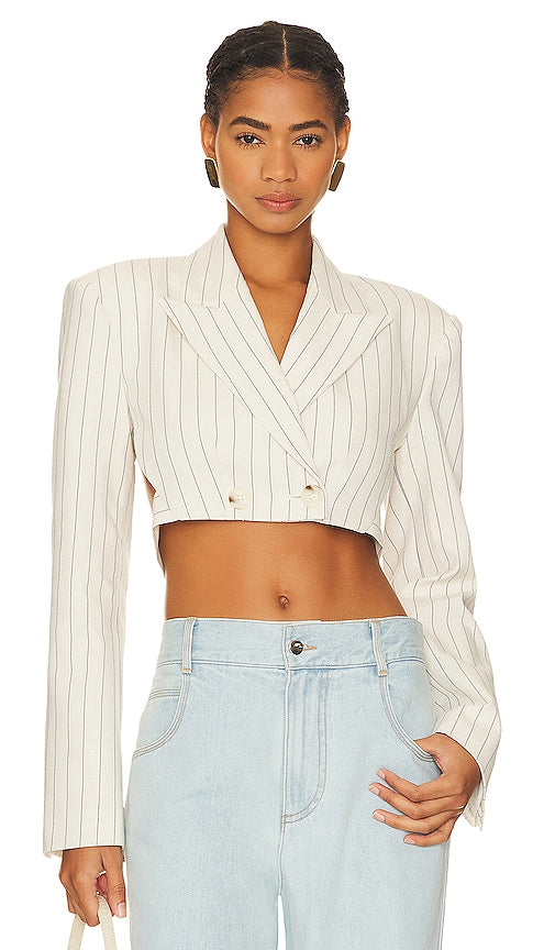 Ronny Kobo Santos Jacket in White