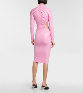 Rotate Alice cutout midi dress