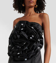 Rotate Big Flower minidress