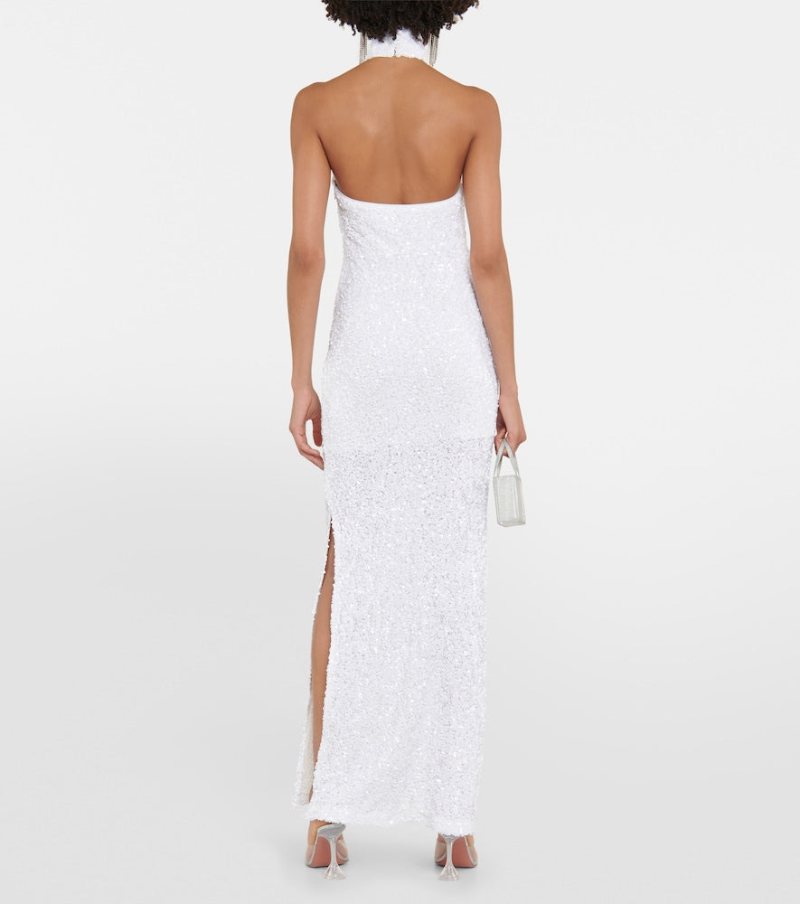 Rotate Bridal Kasia sequined maxi dress
