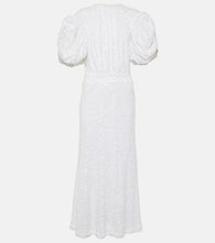 Rotate Bridal sequined puff-sleeve gown. Rotate Bridal亮片泡泡袖礼服