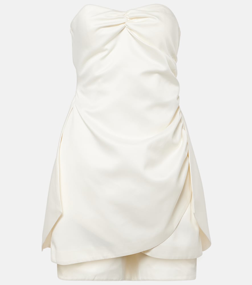 Rotate Bridal strapless minidress. Rotate Bridal 无肩带迷你连衣裙