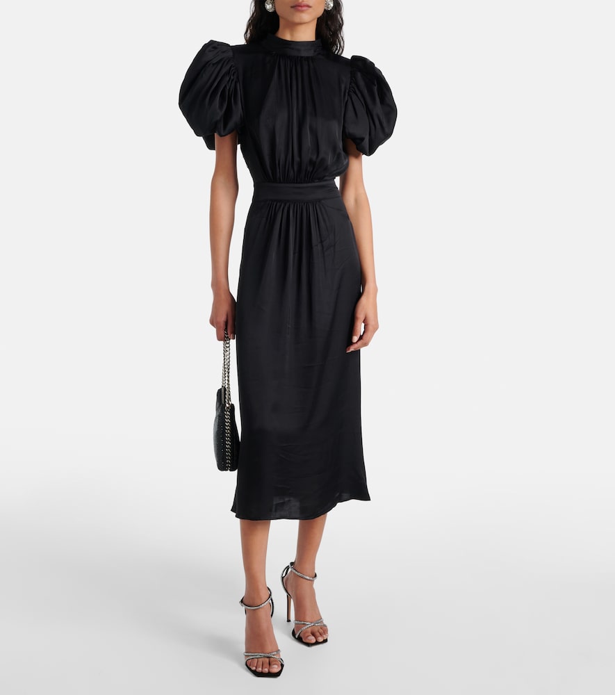Rotate Dawnana embellished puff-sleeve gown