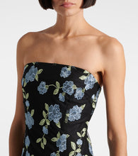 Rotate Floral mesh tube dress
