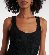 Rotate Floral ruffled midi dress