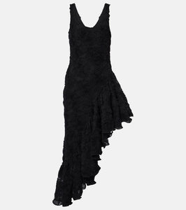 Rotate Floral ruffled midi dress