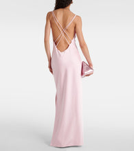Rotate Grace satin slip dress