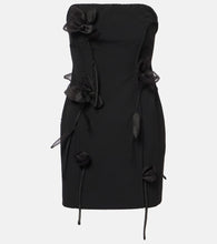 Rotate Rose-appliqu√É¬© minidress