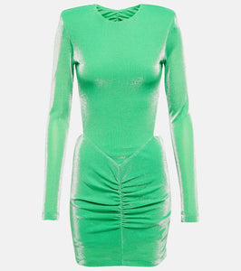 Rotate Ruched minidress