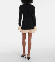 Rotate Ruffled ruched minidress