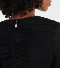 Rotate Ruffled ruched minidress