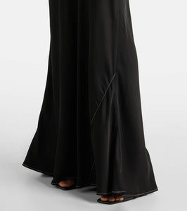 Rotate Satin maxi dress
