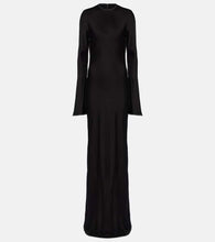 Rotate Satin maxi dress