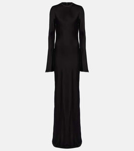 Rotate Satin maxi dress