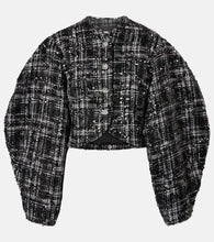 Rotate Sequined boucl√É¬© jacket