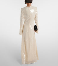 Rotate Sequined gown