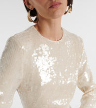 Rotate Sequined gown