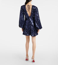 Rotate Sequined minidress