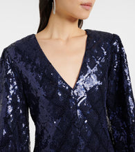 Rotate Sequined minidress