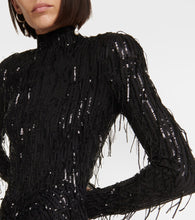 Rotate Sequined minidress