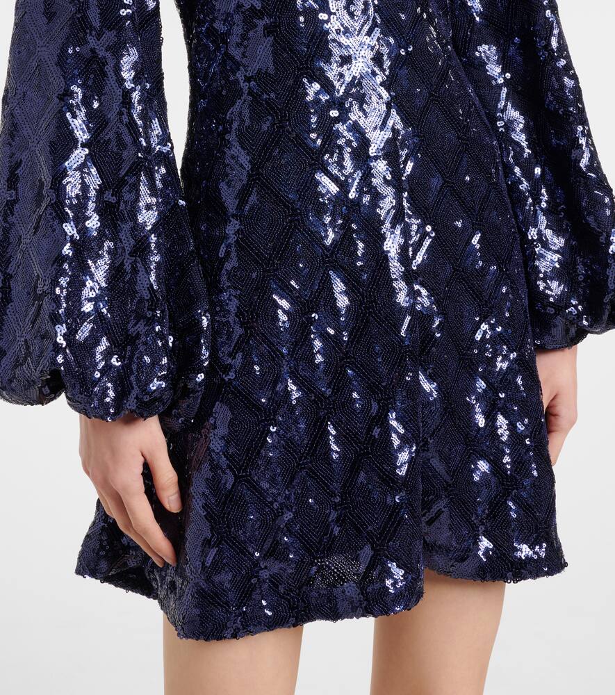 Rotate Sequined minidress