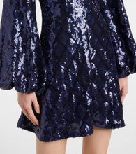 Rotate Sequined minidress