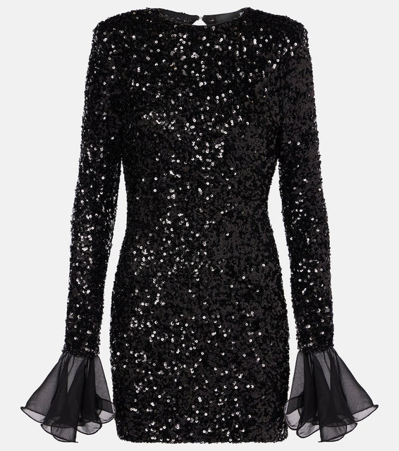 Rotate Sequined minidress