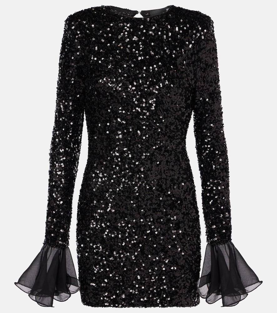 Rotate Sequined minidress