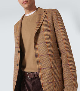 Rubinacci Checked wool blazer