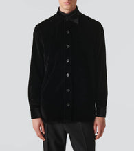 Rubinacci Cotton velvet overshirt