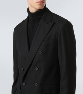 Rubinacci Double-breasted wool blazer