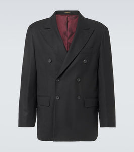 Rubinacci Double-breasted wool blazer