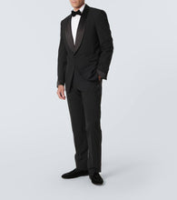 Rubinacci Marphy leather-trimmed velvet loafers
