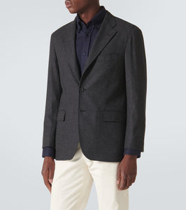 Rubinacci Wool flannel blazer