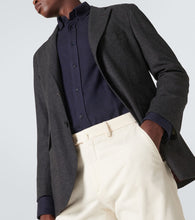 Rubinacci Wool flannel blazer