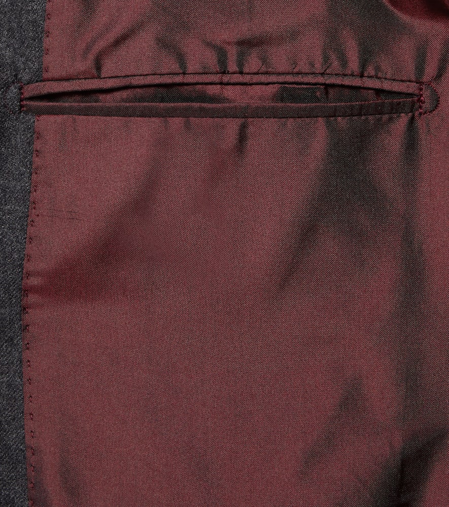 Rubinacci Wool flannel blazer