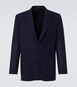 Rubinacci Wool grisaille blazer