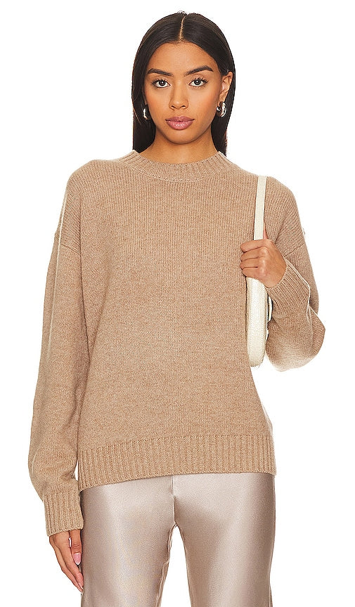 Rue Sophie Easy Crew Sweater in Beige - Pull ras du cou Easy Rue Sophie en beige - Rue Sophie 米色 Easy 圆领毛衣 - Rue Sophie Easy Crew Pullover in Beige - Rue Sophie 이지 크루 스웨터베이지 색상 - Maglione Rue Sophie Easy Crew in beige