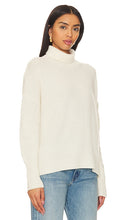 Rue Sophie Pullover Turtleneck Sweater in Ivory