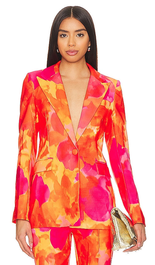 Runaway The Label Oralie Blazer in Orange - Runaway The Label - Blazer Oralie en orange - Runaway The Label Oralie 橙色西装外套 - Runaway The Label Oralie Blazer in Orange - Runaway The Label Oralie 블레이저 오렌지 색상 - Runaway The Label Oralie Blazer in arancione