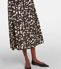 'S Max Mara Callas printed cotton poplin midi dress