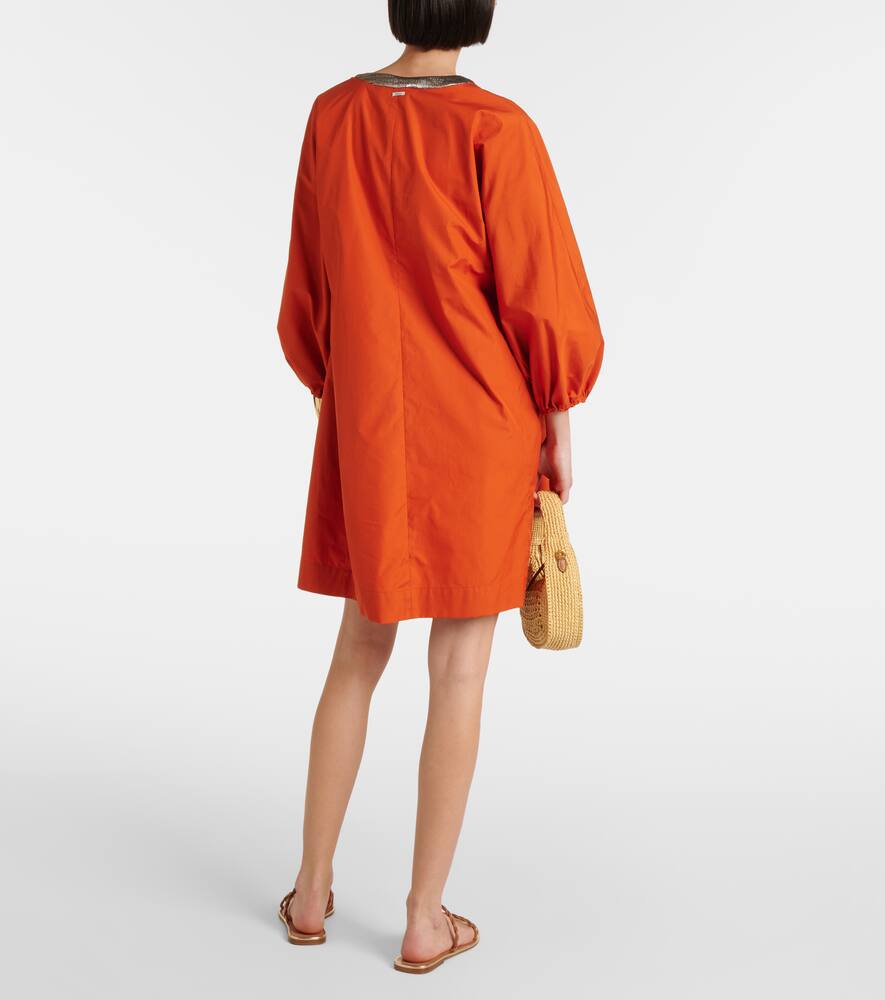 'S Max Mara Cotton poplin minidress