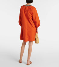 'S Max Mara Cotton poplin minidress