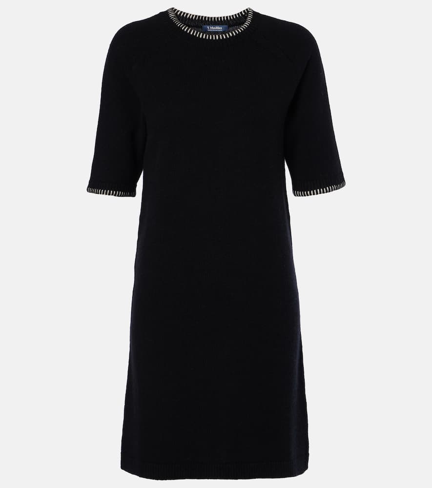 'S Max Mara Denny wool and cashmere midi dress