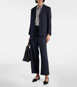 'S Max Mara Derna linen-blend twill blazer