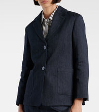'S Max Mara Derna linen-blend twill blazer