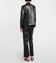 'S Max Mara Festoso faux leather jacket